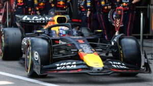 Max Verstappen defende a RBR na F1 2025.