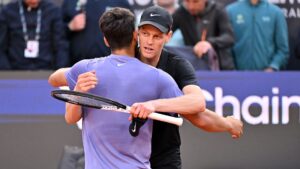 Carlos Alcaraz e Jannik Sinner.