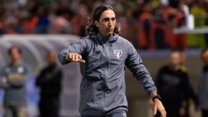 Luis Zubeldía, técnico do São Paulo.