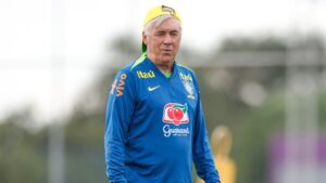 Carlo Ancelotti, treinador do Brasil