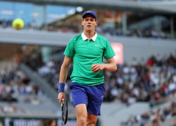 Jannik Sinner em Roland Garros