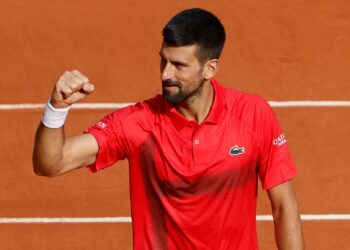 Novak Djokovic em Roland Garros