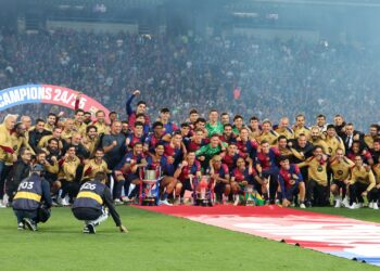 Barcelona campeão de LALIGA em 2024/25