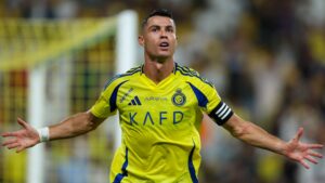 Cristiano Ronaldo em ação pelo Al-Nassr
