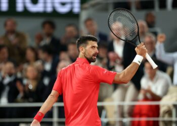 Novak Djokovic em Roland Garros