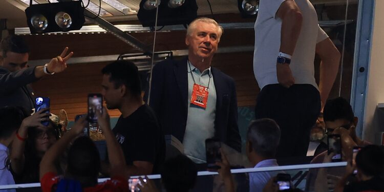 Carlo Ancelotti no Maracanã