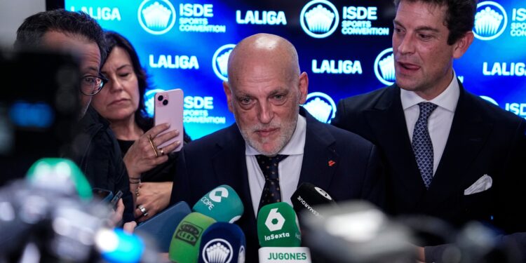Javier Tebas, presidente de LALIGA