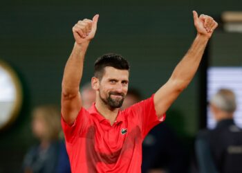 Novak Djokovic em Roland Garros