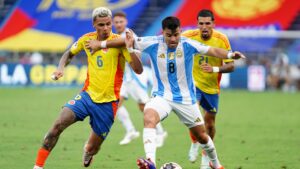 Colômbia x Argentina em 2024