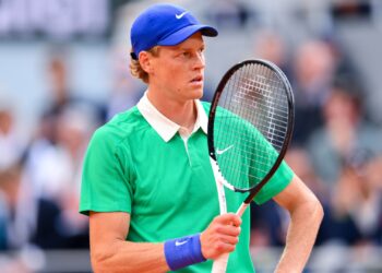 Jannik Sinner em Roland Garros