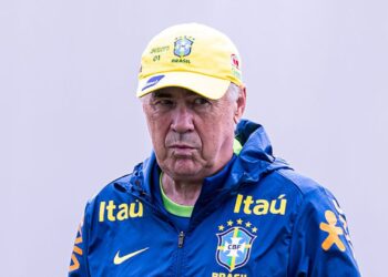 Carlo Ancelotti, treinador da Seleção Brasileira