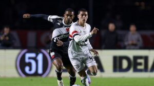 Lance de partida entre São Paulo e Vasco da Gama