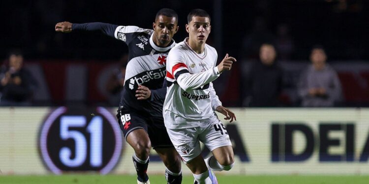 Lance de partida entre São Paulo e Vasco da Gama