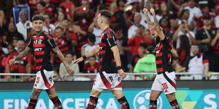 Jogadores do Flamengo