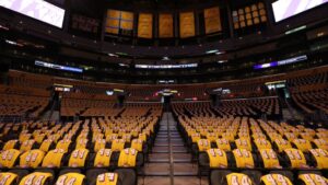 Arquibancada do Los ANgeles Lakers