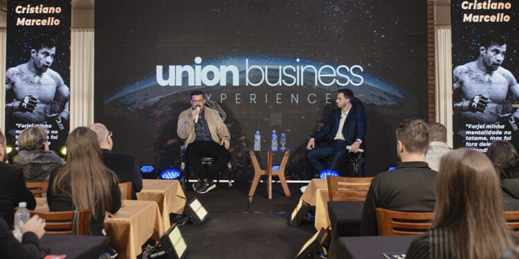 Cristiano Marcello abordou como a vivência no universo das lutas formou a base de sua atuação como empreendedor e líder - Foto: Raquel Collen