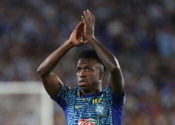 Vini Jr., da Seleção Brasileira
