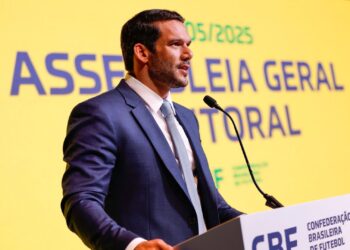 Samir Xaud, presidente interino da CBF