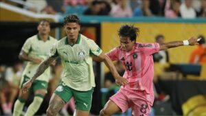 Lance de Partida entre Inter Miami e Palmeiras