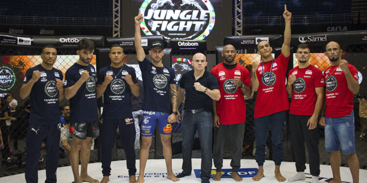 Oito lutadores buscam prêmio histórico - Foto: Beatriz Braga e Deborah Victória/Jungle Fight