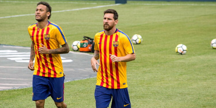 Lionel Messi e Neymar Jr. - Créditos: depositphotos.com / jenta