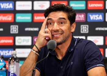 Abel Ferreira, técnico do Palmeiras.