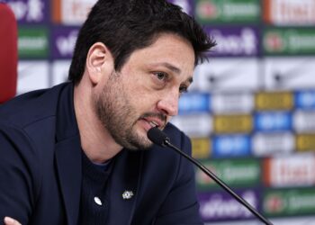 Arthur Elias, técnico da Seleção Brasileira Feminina.