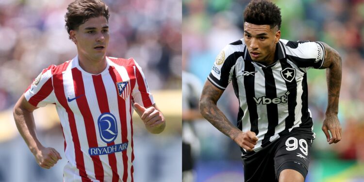 Atlético de Madrid x Botafogo será definido na Copa do Mundo de Clubes da Fifa.