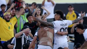 Botafogo x PSG na Copa do Mundo de Clubes da Fifa.