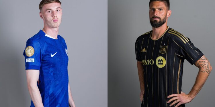 Chelsea x Los Angeles FC.