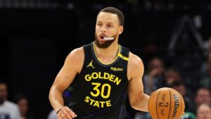 Curry na NBA.