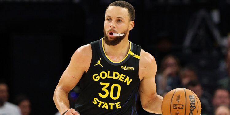 Curry na NBA.