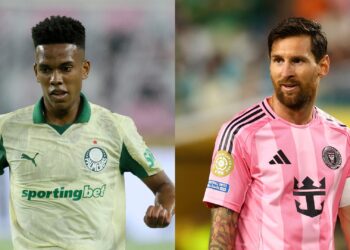 Estevão fala sobre interação com Messi no Mundial.