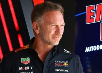 Christian Horner, chefe da Red Bull Racing na F1.