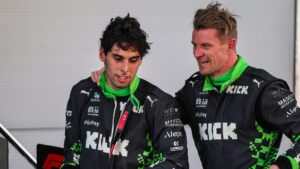 Bortoleto e Hulkenberg, pilotos da Sauber na F1 (Créditos: Getty Images)