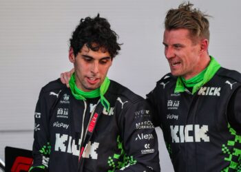 Bortoleto e Hulkenberg, pilotos da Sauber na F1 (Créditos: Getty Images)