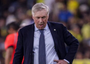Carlo Ancelotti, técnico da Seleção Brasileira.