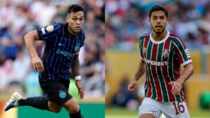 Inter de Milão x Fluminense no Mundial da Fifa.