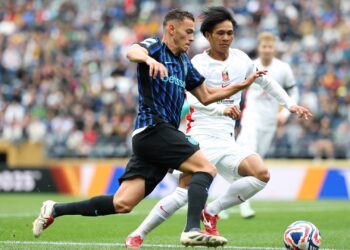 Inter de Milão x Urawa Reds na Copa do Mundo de Clubes da Fifa.