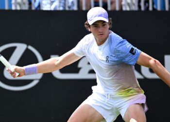 João Fonseca em Eastbourne.