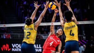 Seleção Brasileira na VNL.