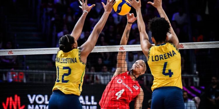 Seleção Brasileira na VNL.