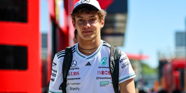 Kimi Antonelli na Mercedes.