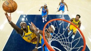 Pacers x OKC na NBA.
