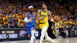 Pacers forçam Jogo 7 nas finais da NBA.