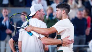 Tommy Paul fala sobre o atropelo de Alcaraz em Roland Garros.