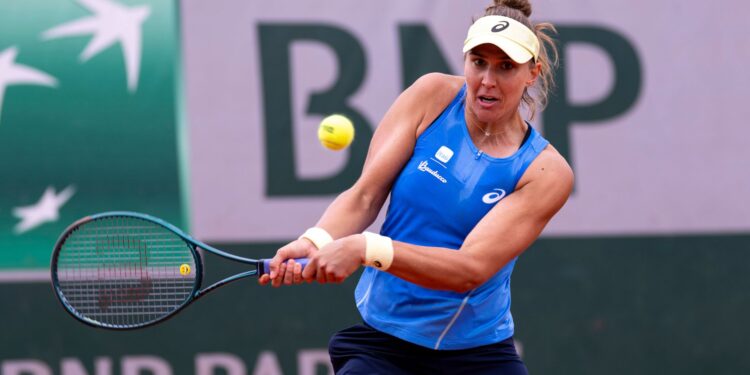 Bia Haddad em Roland Garros.