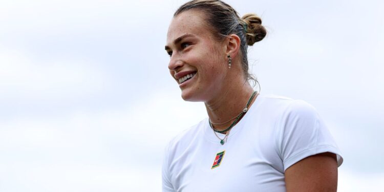Sabalenka avançou à segunda rodada em Wimbledon