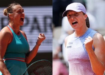 Aryna Sabalenka vai encarar Iga Swiatek nas semis de Roland Garros.