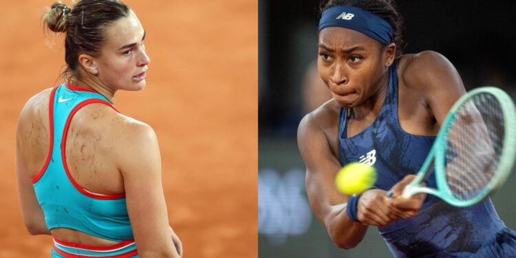 Final feminina de Roland Garros 2025.
